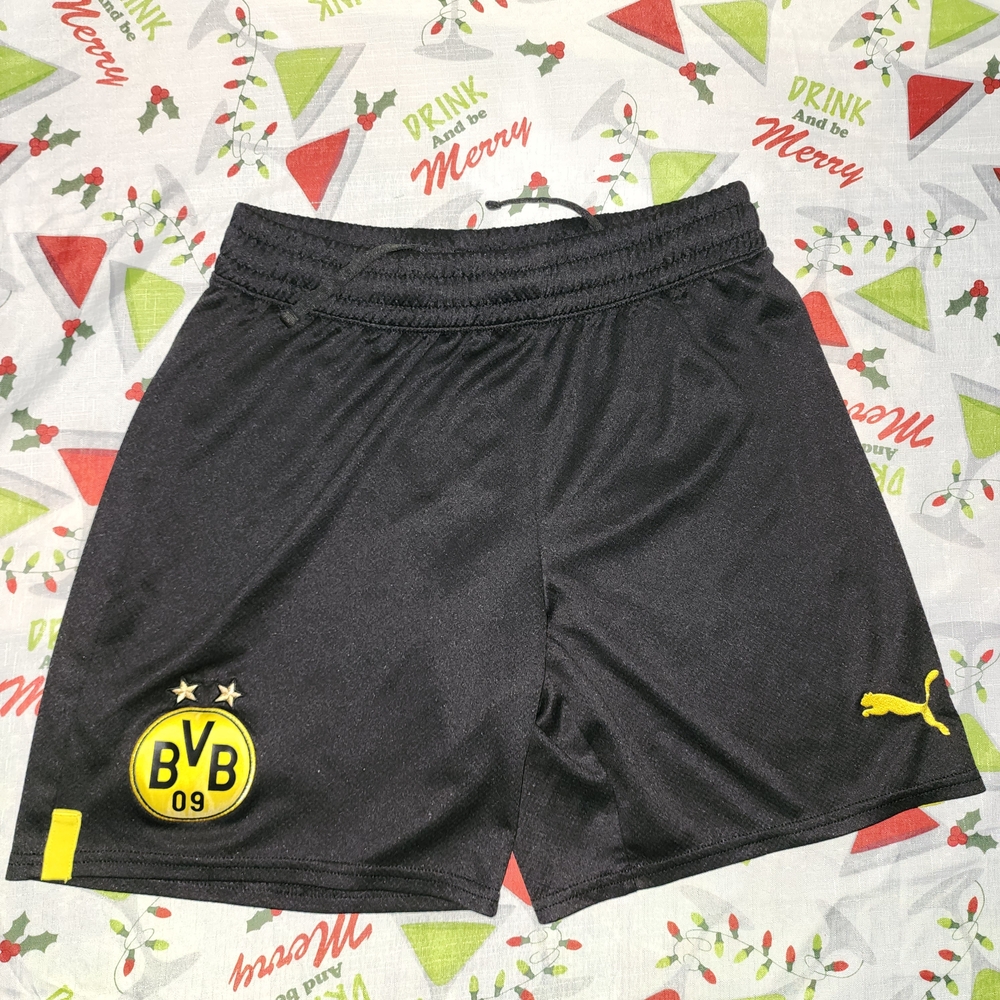 Puma BVB Borussia Dortmund Football Soccer Shorts Medium